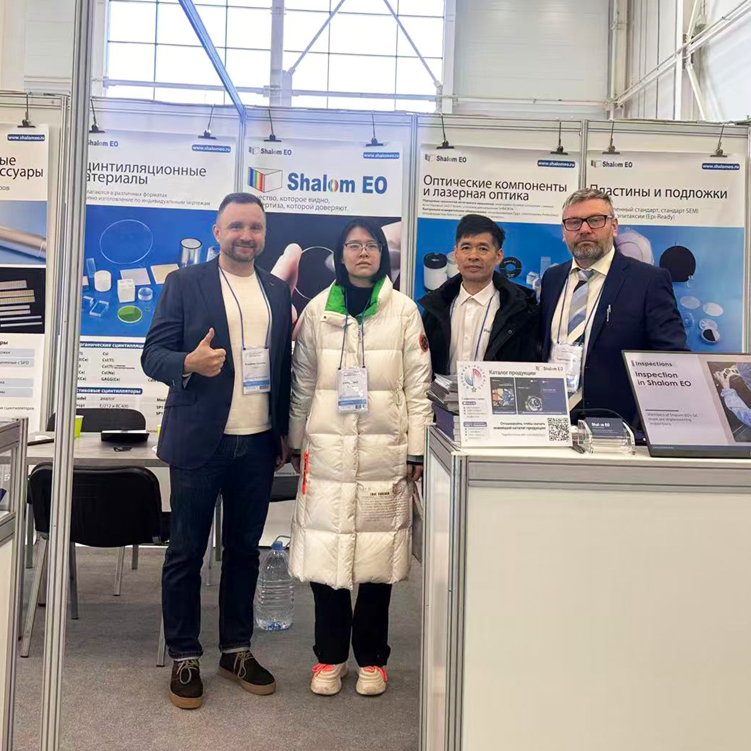 Shalom EO завершила участие в PHOTONICS 2026 в Москве